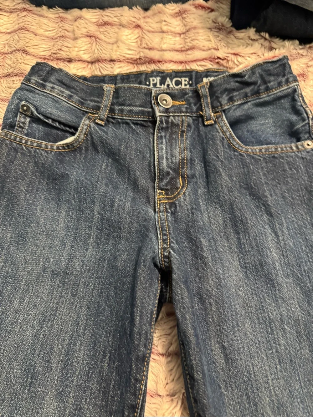 The Children's Place Blue Denim Bootcut boy’s Jeans.